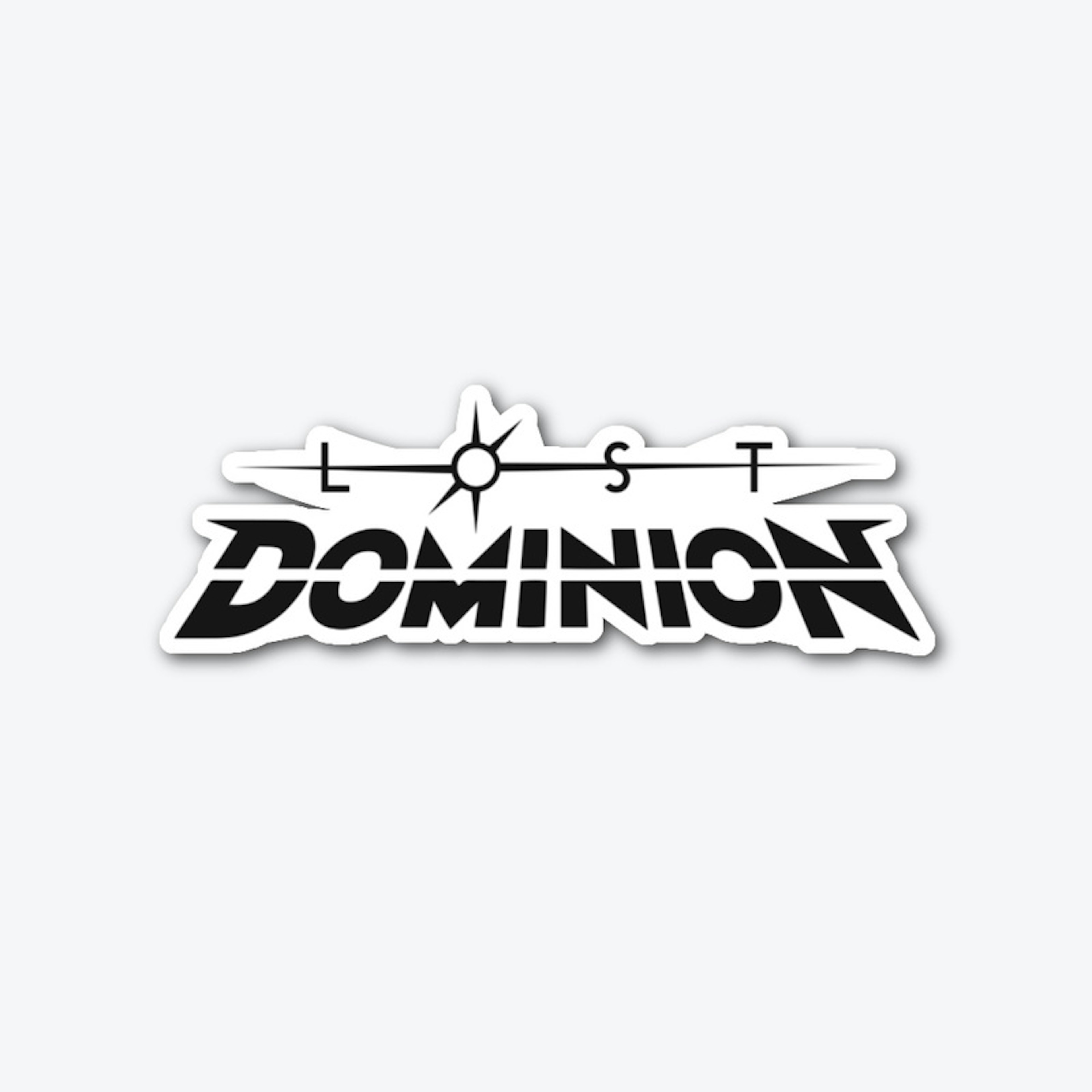 Lost Dominion logo sticker