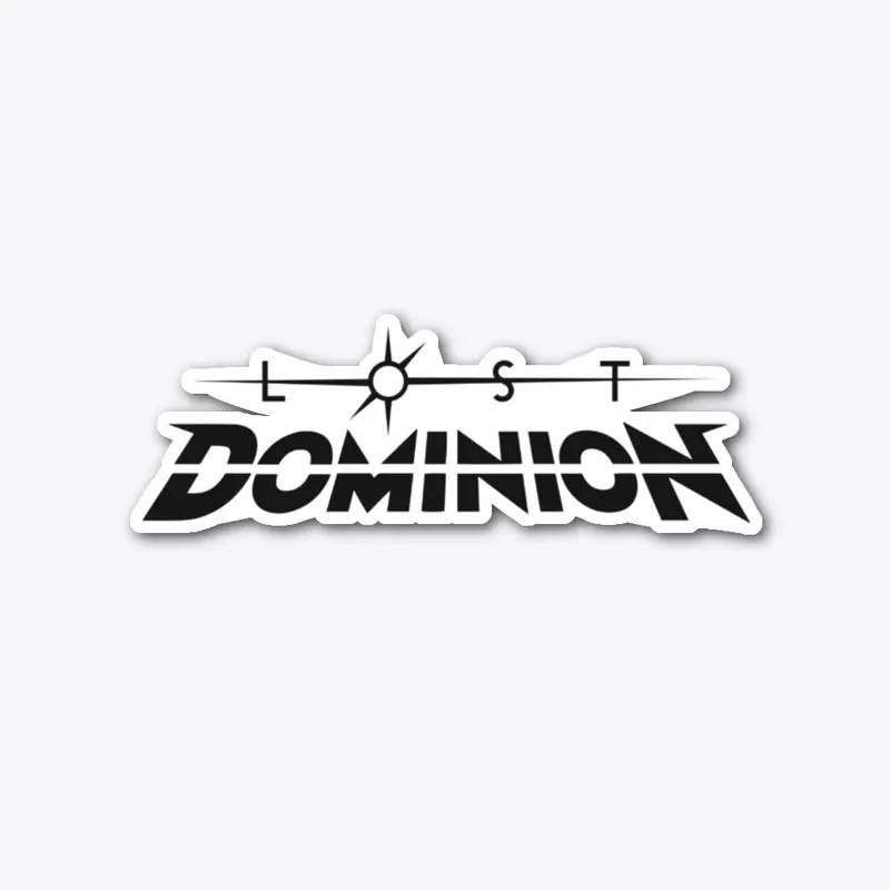 Lost Dominion logo sticker